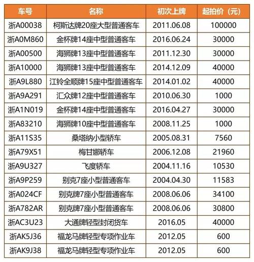 一个电动车牌价格明细表(揭秘电动车牌价格明细，省钱购车攻略！)